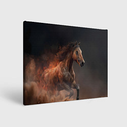 Картина прямоугольная Бегущая лошадь