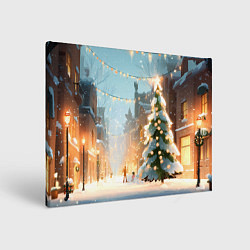 Картина прямоугольная Новогодняя елочка