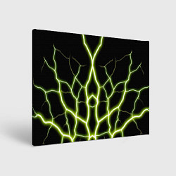 Картина прямоугольная Color green black