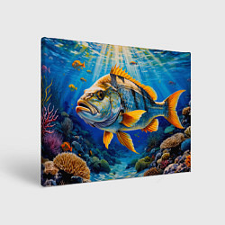Картина прямоугольная Подводная симфония
