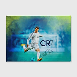 Холст прямоугольный CR Ronaldo, цвет: 3D-принт — фото 2