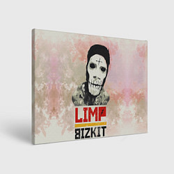 Холст прямоугольный Limp Bizkit, цвет: 3D-принт