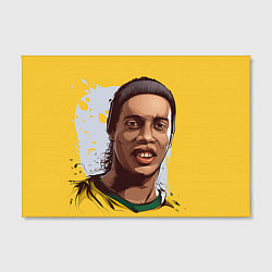 Холст прямоугольный Ronaldinho Art, цвет: 3D-принт — фото 2