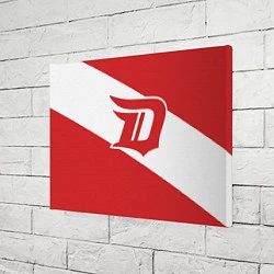 Холст прямоугольный Detroit Red Wings D, цвет: 3D-принт — фото 2