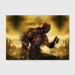 Холст прямоугольный Dark Souls: Braveheart, цвет: 3D-принт — фото 2