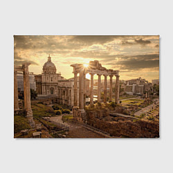 Холст прямоугольный Римское солнце, цвет: 3D-принт — фото 2