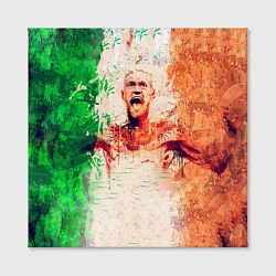 Холст квадратный Conor McGregor: Ireland, цвет: 3D-принт — фото 2