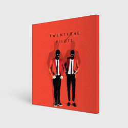 Картина квадратная Twenty One Pilots