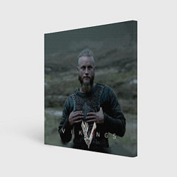 Холст квадратный Vikings: Ragnarr Lodbrok, цвет: 3D-принт