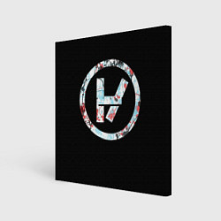 Холст квадратный 21 Pilots: Symbol, цвет: 3D-принт