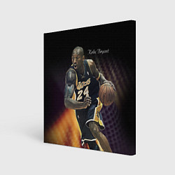 Холст квадратный Kobe Bryant, цвет: 3D-принт