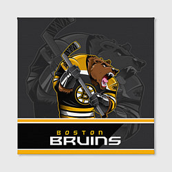 Холст квадратный Boston Bruins, цвет: 3D-принт — фото 2
