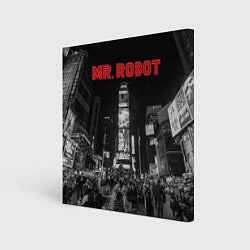 Картина квадратная Mr. Robot City