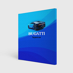 Картина квадратная Bugatti hypercar