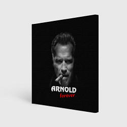 Картина квадратная Arnold forever