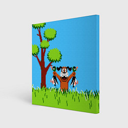 Картина квадратная Утиная охота