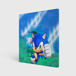 Картина квадратная Sonic Boom