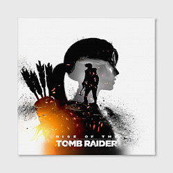 Холст квадратный Rise of the Tomb Raider 1, цвет: 3D-принт — фото 2