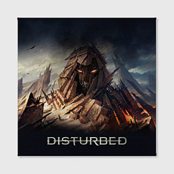 Холст квадратный Disturbed: Skull Mountain, цвет: 3D-принт — фото 2
