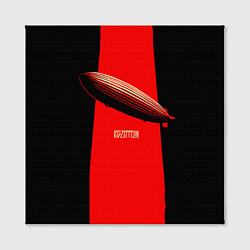 Холст квадратный Led Zeppelin: Red line, цвет: 3D-принт — фото 2