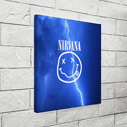 Холст квадратный Nirvana: Lightning, цвет: 3D-принт — фото 2