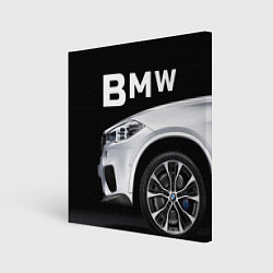 Картина квадратная BMW: White Style