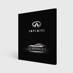 Холст квадратный Infiniti, цвет: 3D-принт