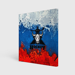 Картина квадратная Русский хоккей