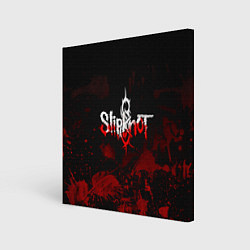 Холст квадратный Slipknot: Blood Blemishes, цвет: 3D-принт