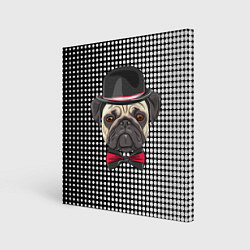 Картина квадратная Mr Pug