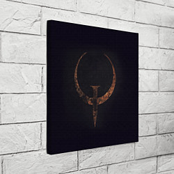 Холст квадратный Quake champions, цвет: 3D-принт — фото 2