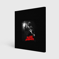 Холст квадратный Black Sabbath, цвет: 3D-принт