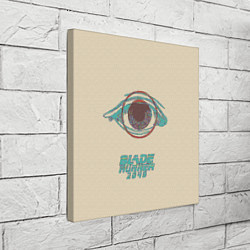 Холст квадратный Blade Runner 2049: Eyes, цвет: 3D-принт — фото 2