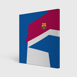 Картина квадратная FC Barcelona: Sport Geometry
