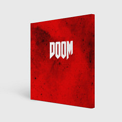 Холст квадратный DOOM: Marsian Blood, цвет: 3D-принт