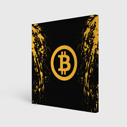 Холст квадратный Bitcoin Master, цвет: 3D-принт