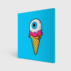 Картина квадратная Мороженое с глазом