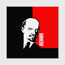 Холст квадратный Хитрый Ленин, цвет: 3D-принт — фото 2