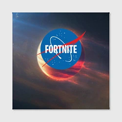 Холст квадратный Fortnite NASA, цвет: 3D-принт — фото 2