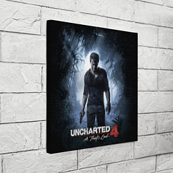 Холст квадратный Uncharted 4: A Thief's End, цвет: 3D-принт — фото 2
