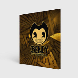 Картина квадратная Black Bendy