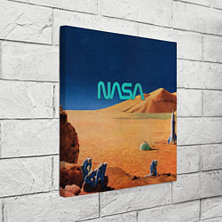 Холст квадратный NASA on Mars, цвет: 3D-принт — фото 2