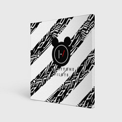 Холст квадратный 21 Pilots: Mickey Mouse, цвет: 3D-принт