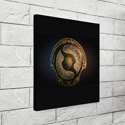 Холст квадратный Bronze Aegis, цвет: 3D-принт — фото 2