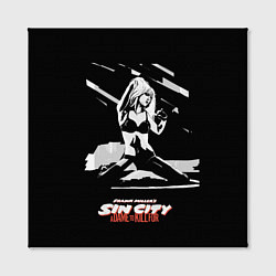 Холст квадратный Sin City: Nancy, цвет: 3D-принт — фото 2