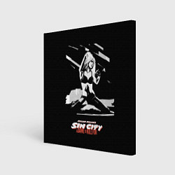 Холст квадратный Sin City: Nancy, цвет: 3D-принт