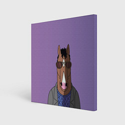 Холст квадратный Конь БоДжек, цвет: 3D-принт
