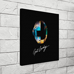 Холст квадратный Daft Punk: Get Lucky, цвет: 3D-принт — фото 2