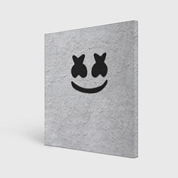 Картина квадратная Marshmello: Grey Face