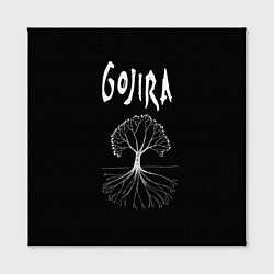 Холст квадратный Gojira: Tree, цвет: 3D-принт — фото 2